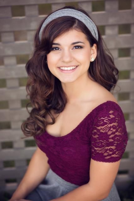 Senior portrait hair and makeup by Makeup Artistry by Christy & Co.