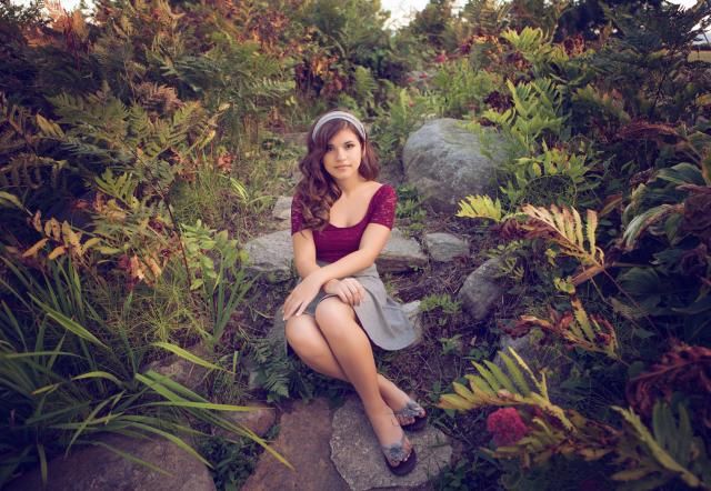Senior portrait hair and makeup by Christy Lavallee for Makeup Artistry by Christy & Co.