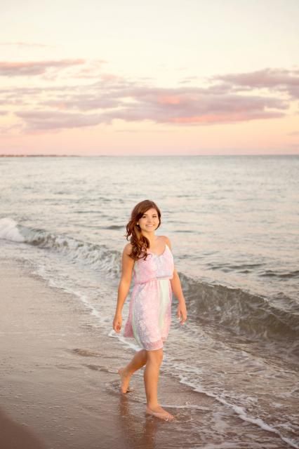 Senior portrait hair and makeup by Christy Lavallee for Makeup Artistry by Christy & Co.