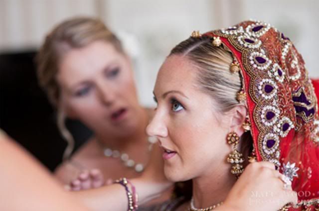 Hindu American bridal makeup by Makeup Artistry by Christy & Co.