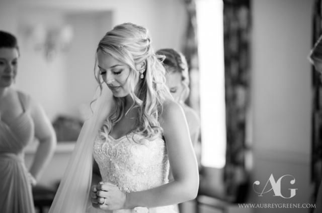 Bridal makeup at The Barn at Gibbet Hill by Makeup Artistry by Christy & Co.