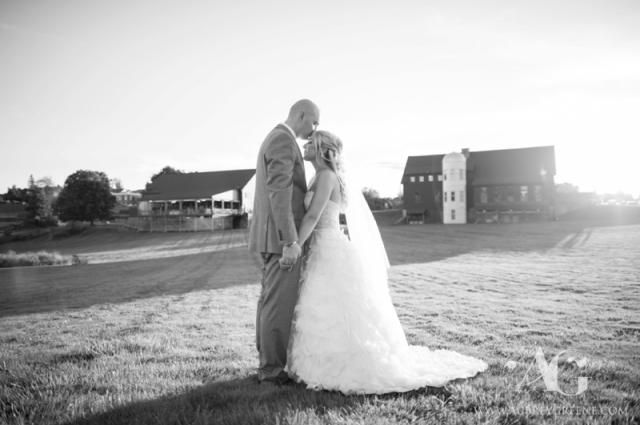 Bridal makeup at The Barn at Gibbet Hill by Makeup Artistry by Christy & Co.