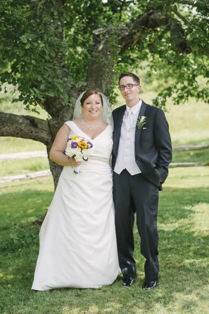 Wedding hair and makeup by Makeup Artistry by Christy & Co. at Fruitlands Museum in Harvard, MA