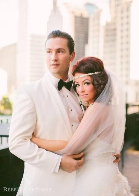 Gatsby Glam Wedding Makeup - Makeup Artistry by Christy & Co.