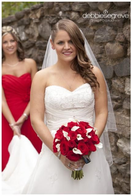 Romantic bridal hair and makeup by Makeup Artistry by Christy & Co.