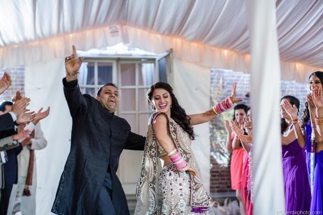 Indian wedding makeup at The Crane Estate