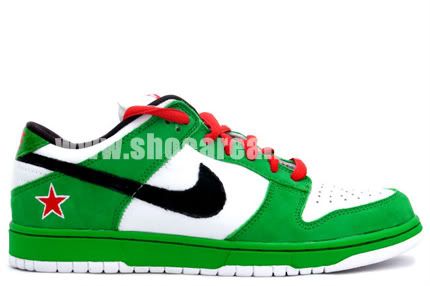 Nike SB Dunk Low 'Heineken' Pictures, Images and Photos
