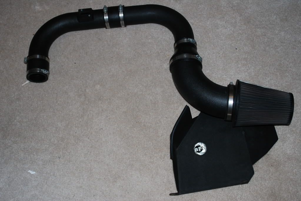 FS AFE intake, VF mount, Neuspeed carbon engine cover VW Vortex
