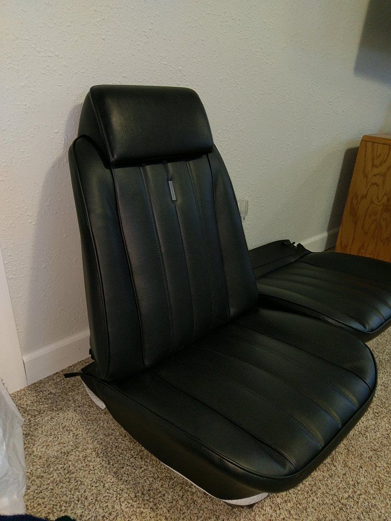196667 Bucket seat headrest install Team Chevelle