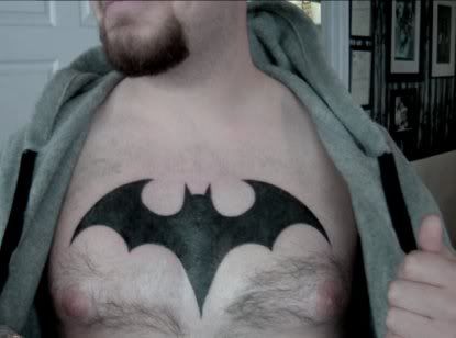 Check out the other sweet Batman tattoos here on Great White Snark