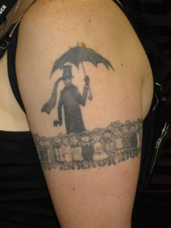 Obviously a Tim Burton The Gashlycrumb Tinies fan.