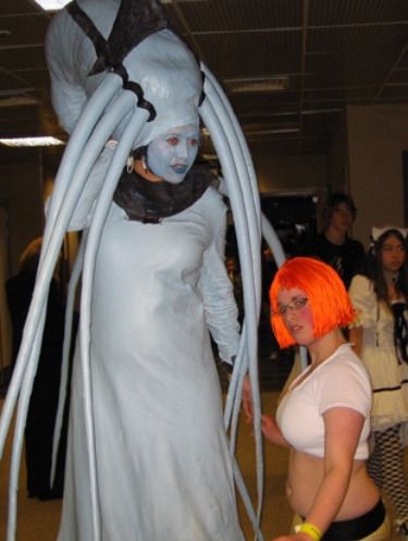 Fifth Element Costumes. But especially the spandex.