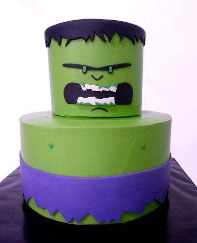 Hulk Cake