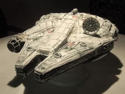 Millennium Falcon Cake