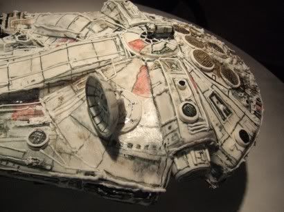 Millennium Falcon Cake