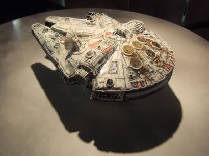 Millennium Falcon Cake