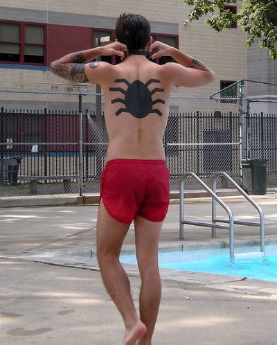 spiderman tattoo chest. 4) The Spider-Man Sock Tattoo