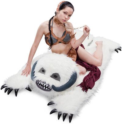 Spider  Sleeping  on Money Generating  Geek Titillating Teat Of The   Tauntaun Sleeping Bag