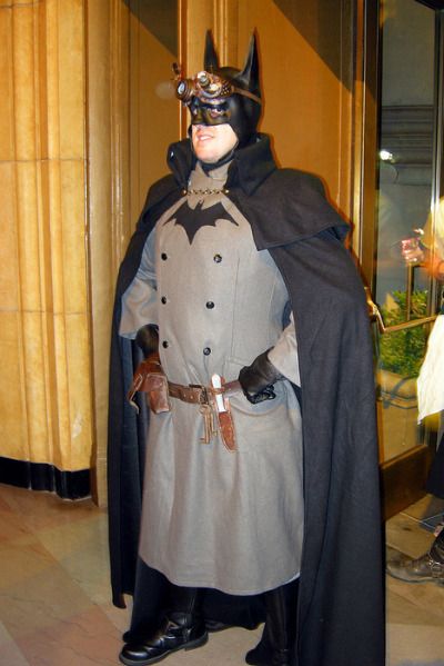 In Search of a SteamPowered Treadmill Steampunk Batman Costume Cosplay 