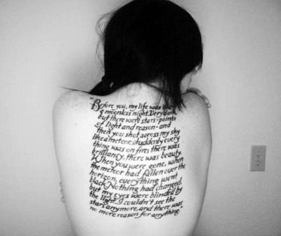Short Quotes Tattoo on The Top Twelve Awful Twilight Tattoos
