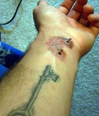 4) Twilight Vampire Bite Tattoo. Vampire Bite Tattoo