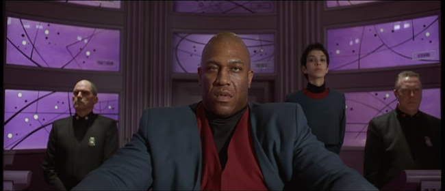 3) Tommy 'Tiny' Lister as President Lindberg in The Fifth Element