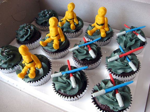 lego star wars cupcakes