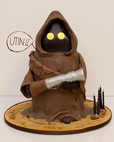 Star Wars Jawa Cake. The standards around here might be arbitrary, 