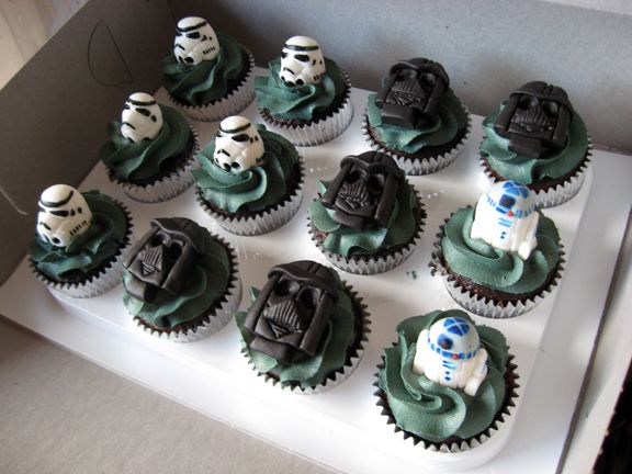 lego star wars cupcakes