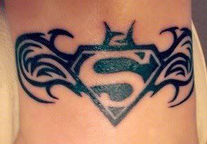 superman tattoo