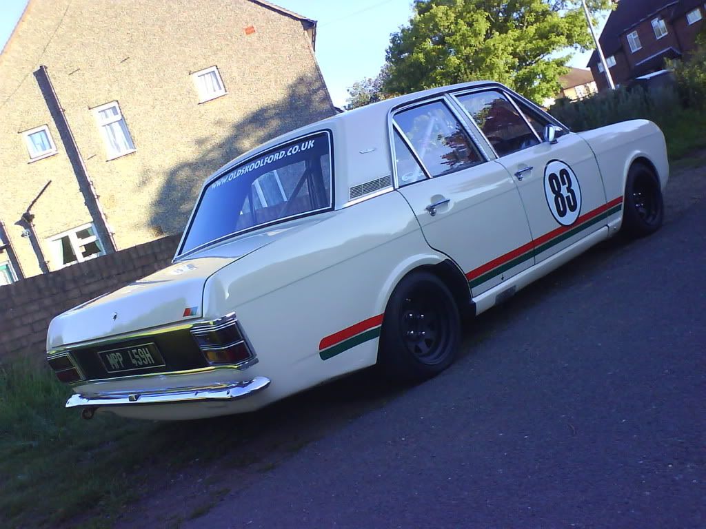 My Mk2 Cortina - Lowered Front