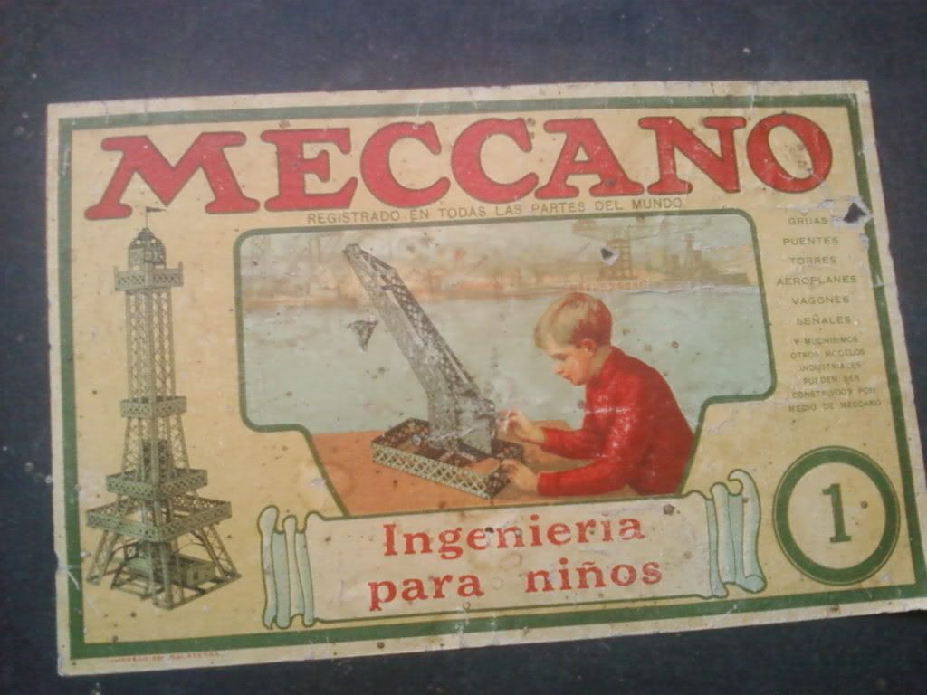 Mecano un juguete antiguo Mecano un juguete antiguo