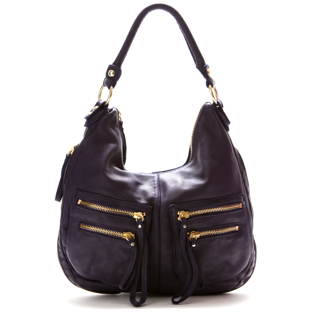 Linea Pelle Dylan Shoulder Handbag Pre-sale! - purple