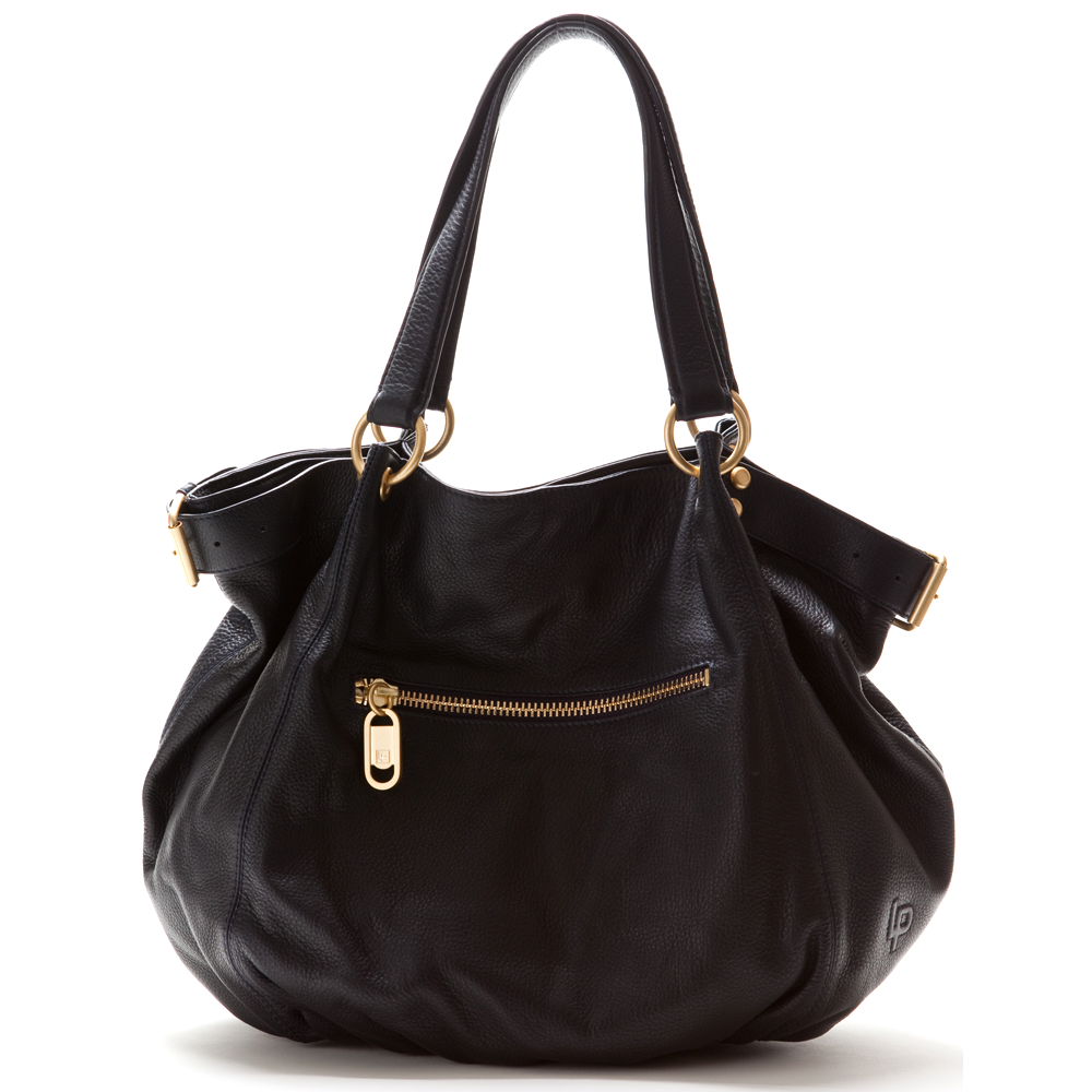 Linea Pelle Large Lola Tote Handbag - Midnight Blue Handbag