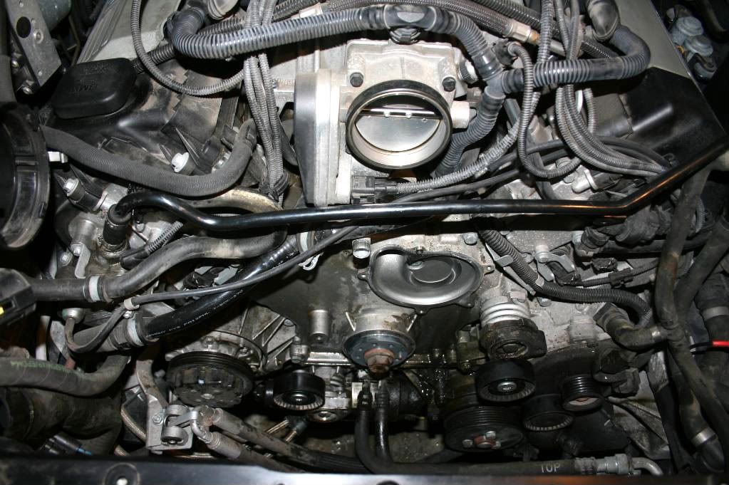 2002 Bmw 745i water pump replacement #2