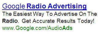 Google Audio Ad