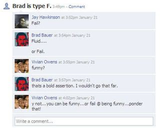 Brad Bauer is Type F