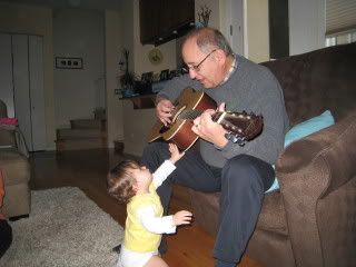 Strummin' on the ole banjo