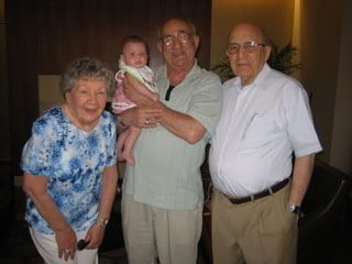 GGP Dave holding Ellie with Norma and Arnold