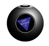 Magic Google 8 Ball