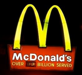 McDonald's Over 99 Billion Served