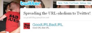 Good URL Bad URL Twitter