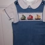 Heirloom Shirt and Romper Overalls <br> YPS 24 m - 4T