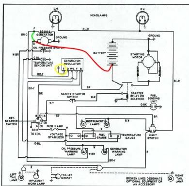 Charging Problems On Ford 5000 - Ford