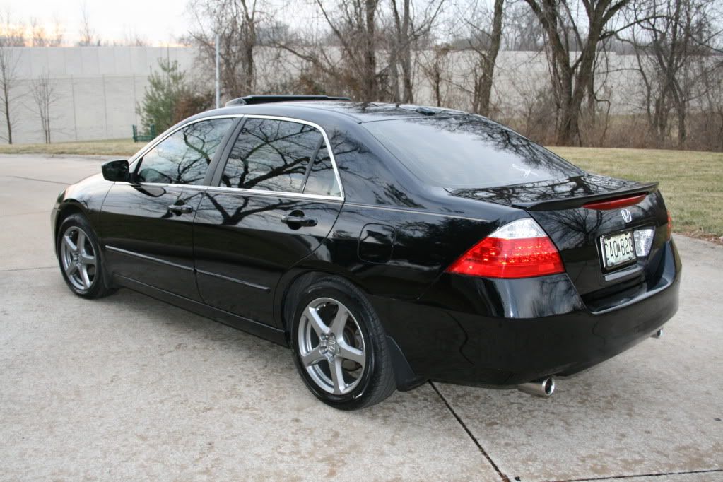 Black 2007 honda accord rims #7