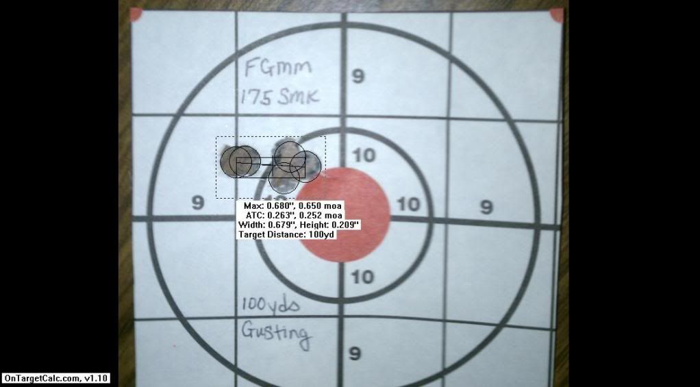 5 round at 100 yards 5 round at 100 yards