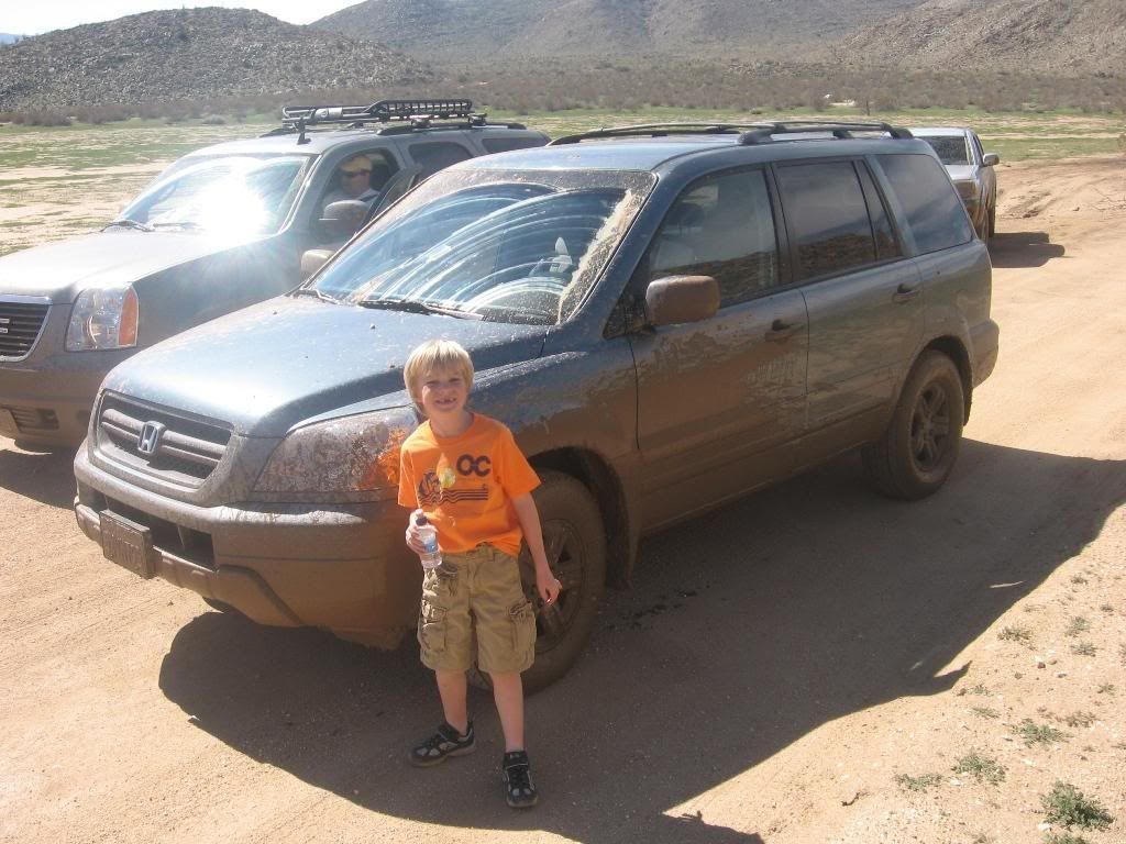 2005 Honda pilot off-roading #6