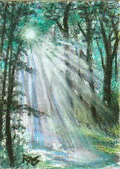 ACEO Forest Blessing