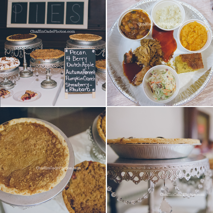 Tasty BBQ and delicious pies