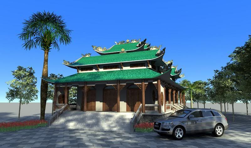 Xin Các bạn có lòng hảo tâm phát tâm mỗi người 1 viên gạch xây chùa nghèo đang dỡ dan